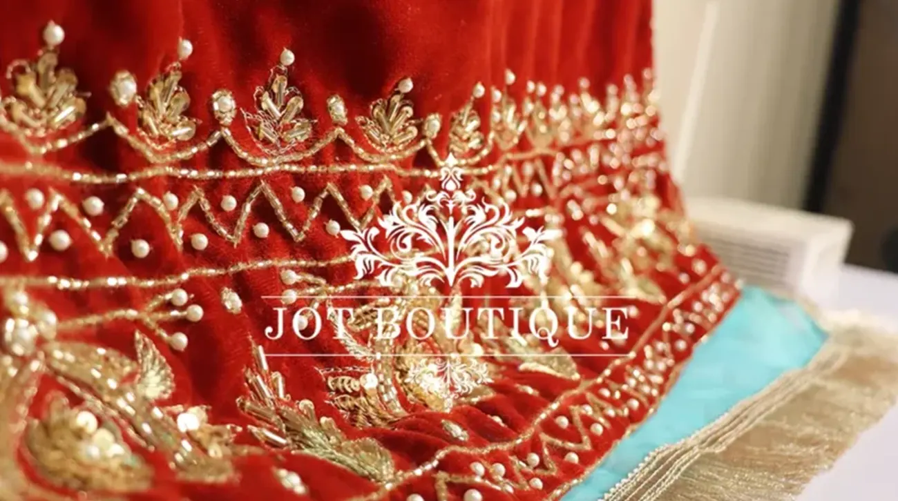 Embroidery work on Punjabi Suits or Pakistani Suits